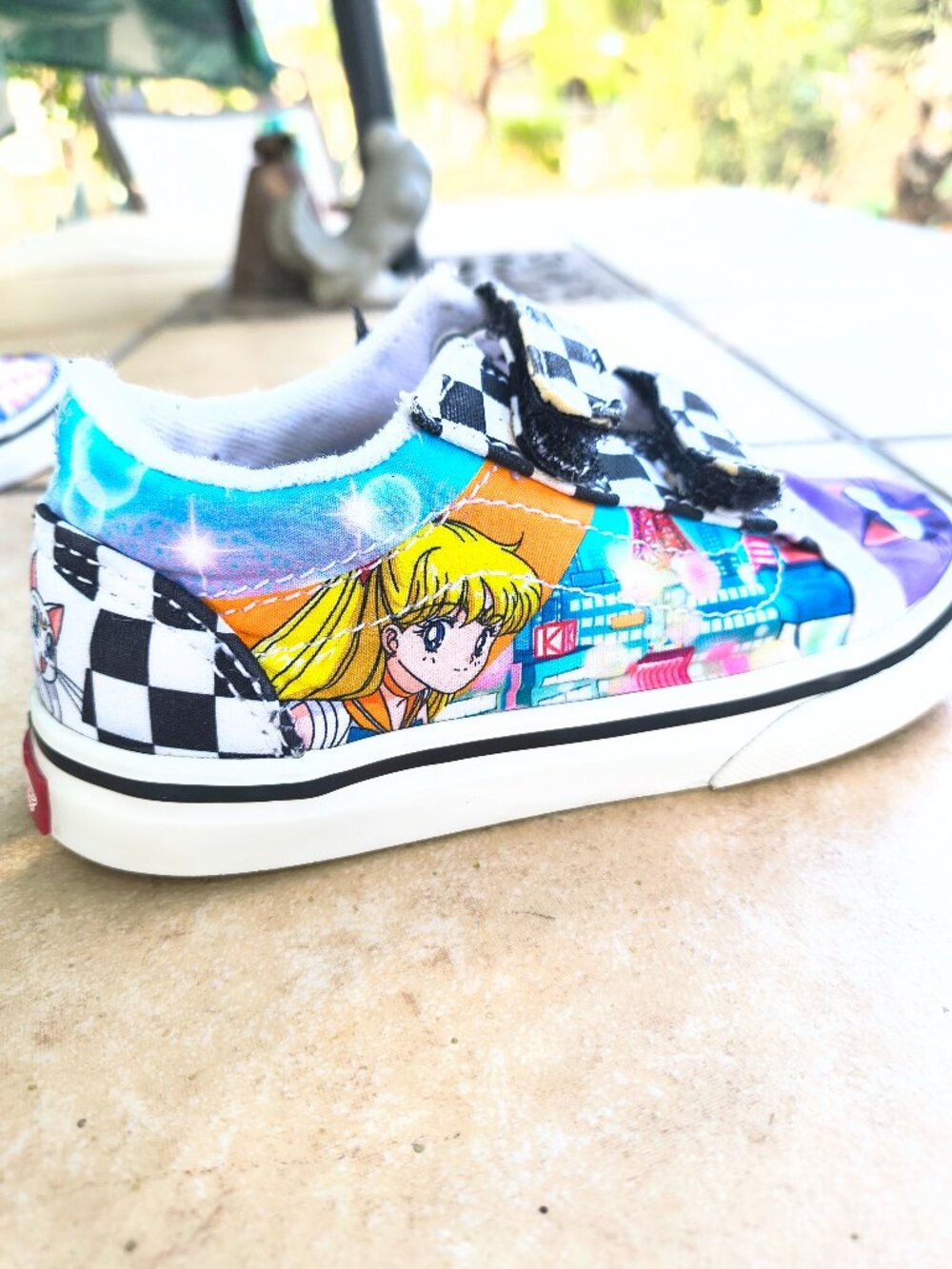 Vans Old Skool Sailor Moon Pretty Guardian Patchwork Sneakers